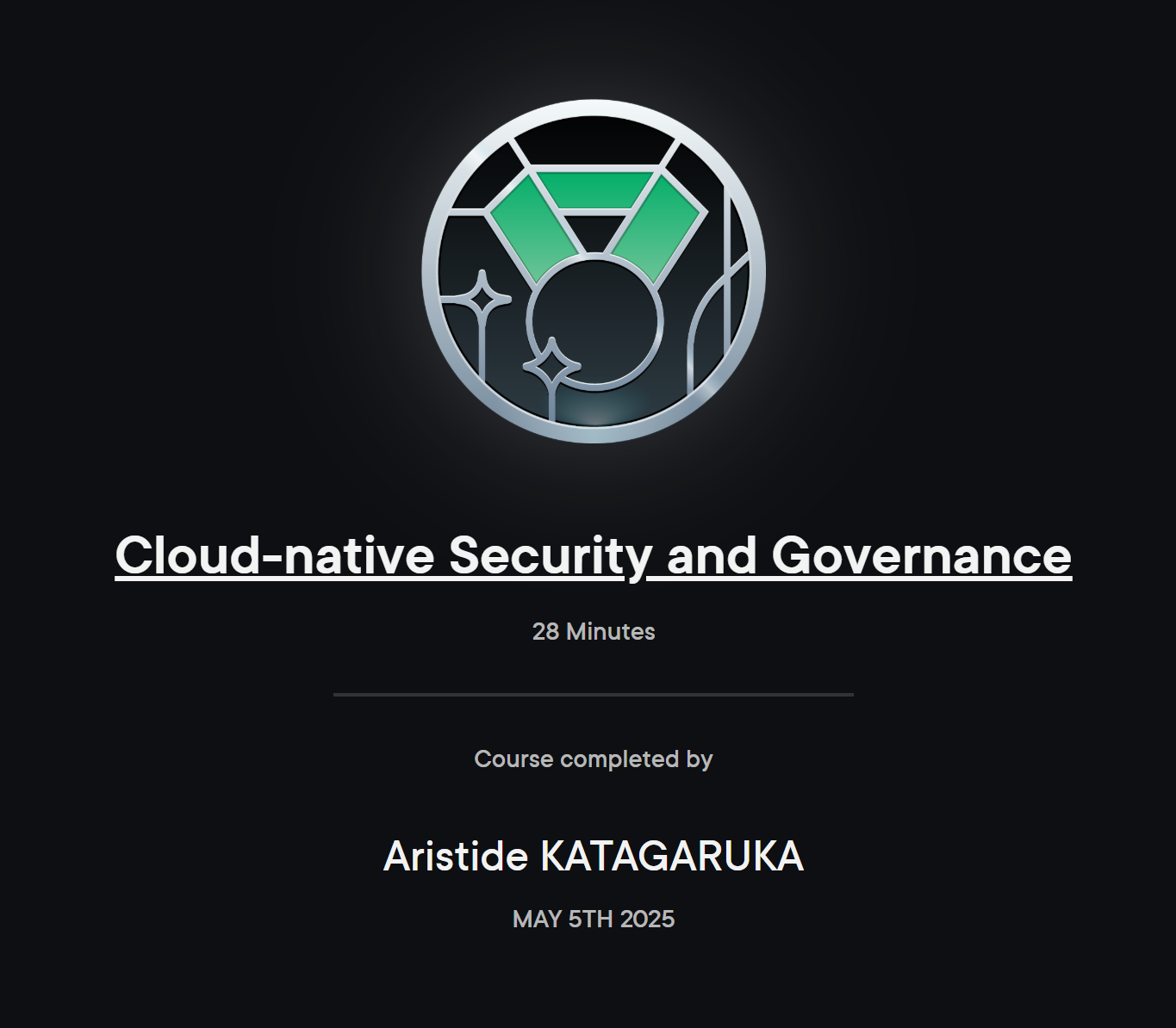 Course: Cloud-native Security and Governance